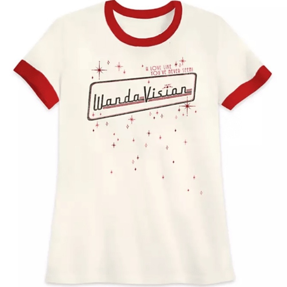 ✨WandaVision A Love Like You’ve Never Seen T-Shirt, Size: XL- New Without Ticket